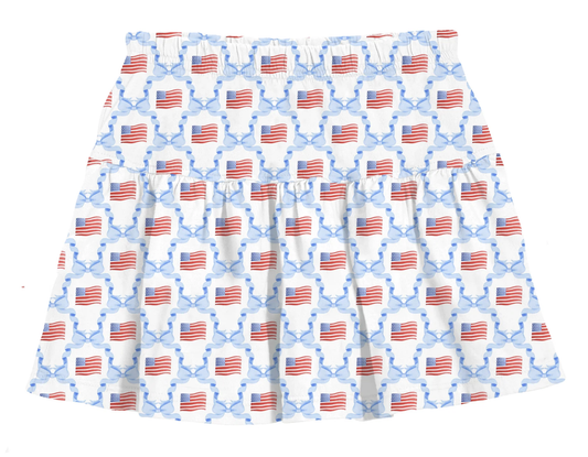 America Gathered Skort