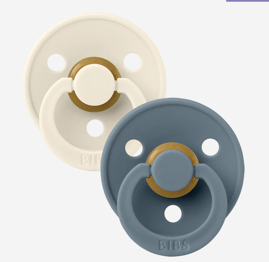 Colour 2pk Ivory/Petrol Mix