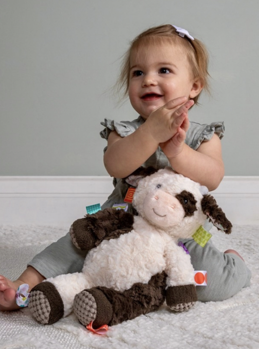Taggies Buttercup Cow Soft Toy