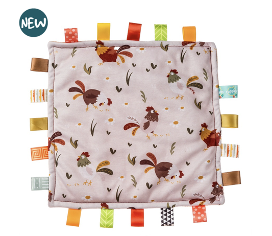 Taggies Original – Rooster – 12×12″