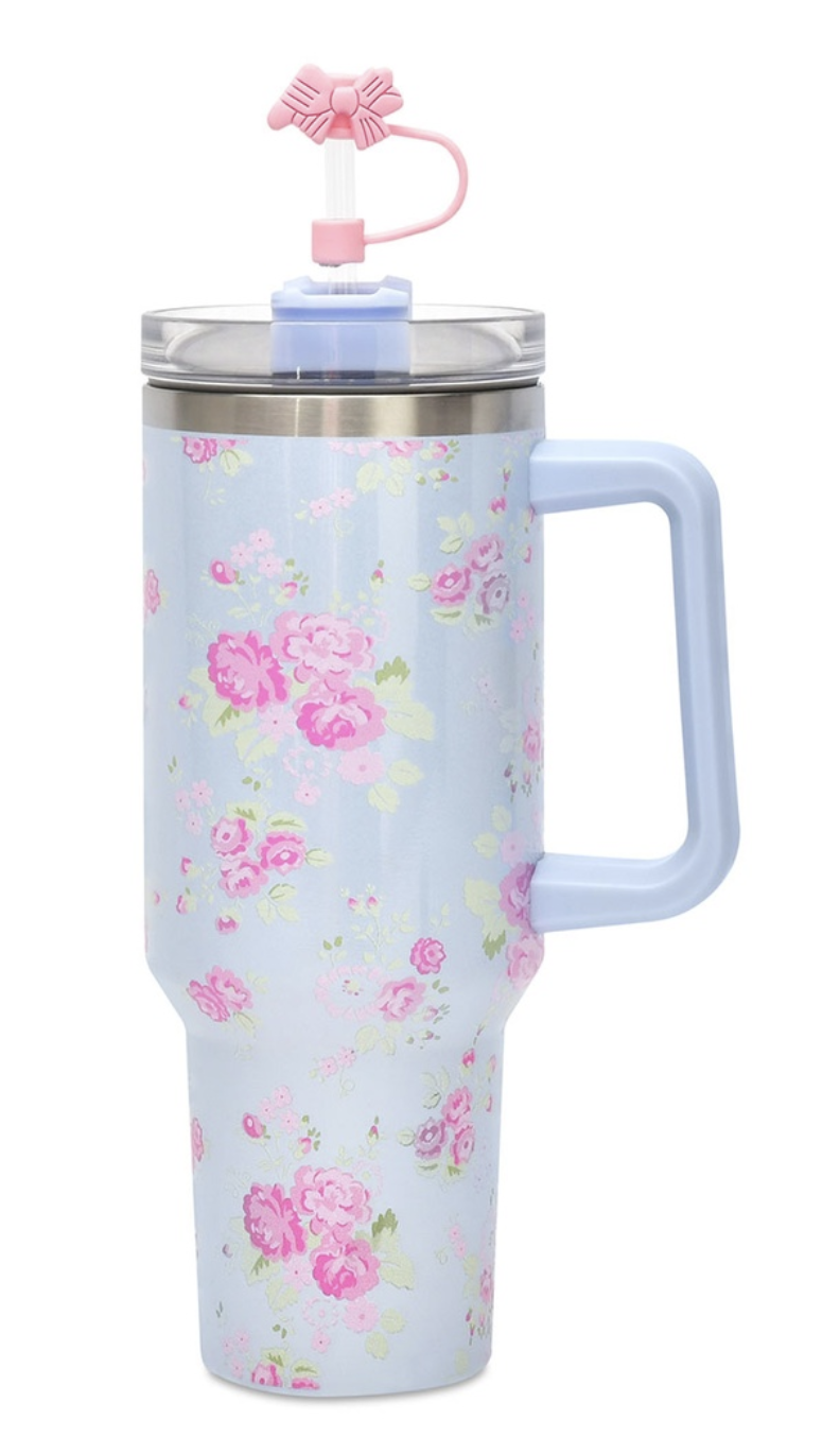 Ditsy Travel Cup