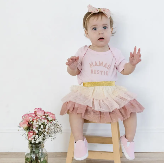 Mama's Bestie Short Sleeve Bodysuit