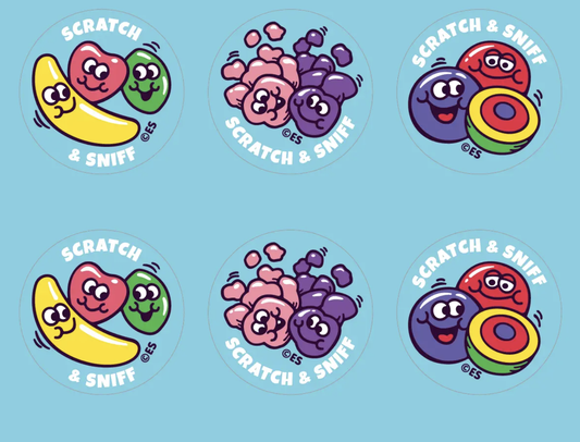 80s Candy Everythingsmells Scratch & Sniff Stickers