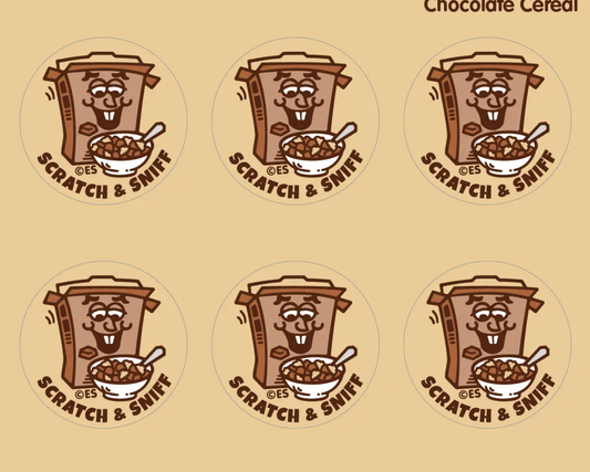 Chocolate Cereal Everythingsmells Scratch & Sniff Stickers