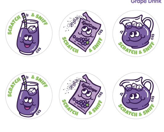 Grape Drink Everythingsmells Scratch & Sniff Stickers