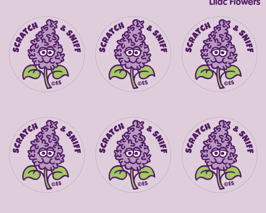 Lilac Everythingsmells Scratch & Sniff Stickers