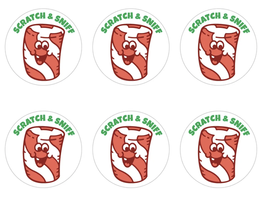Peppermint Stick Everythingsmells Scratch & Sniff Stickers