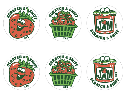 Strawberry Everythingsmells Scratch & Sniff Stickers