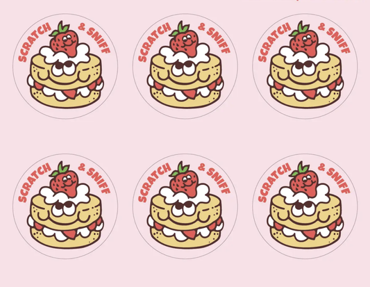 Strawberry Shortcake Everythingsmells Scratch & Sniff Stickers