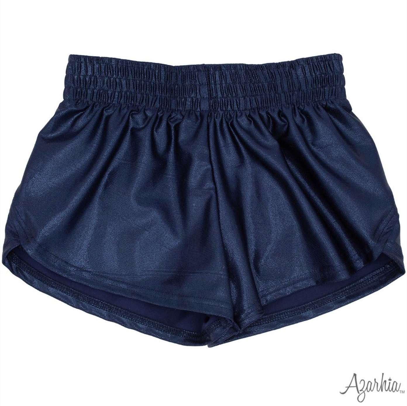 Steph Short in Navy Shimmer