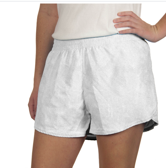 Steph Short in White Shimmer