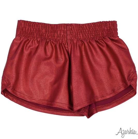 Steph Short in Maroon Shimmer