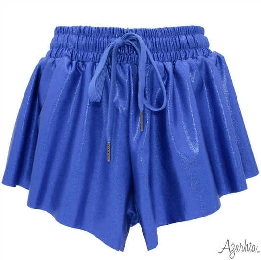 Shimmer Butterfly Short in Royal