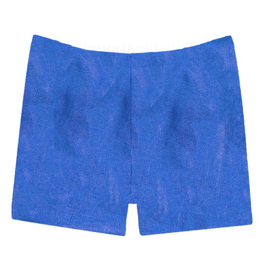 Shimmer Biker Short in Royal