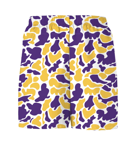 Tiger Purple Gold Camo Billy Short