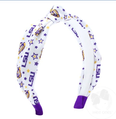 LSU Star Print Headband