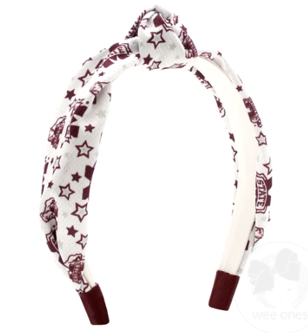 MSU Star Print Headband