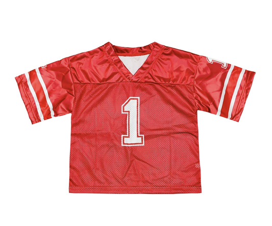 Belle Cher Red Football Jersey