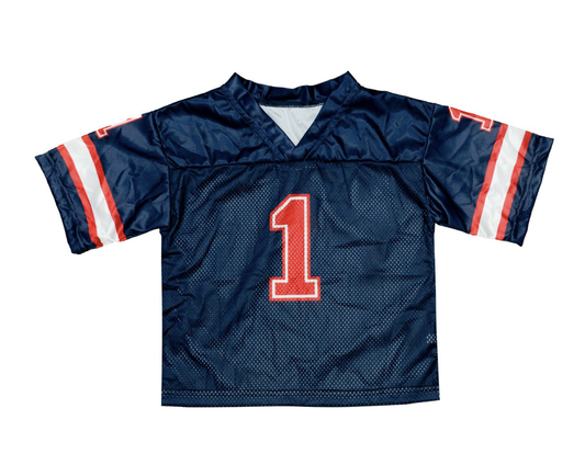 Belle Cher Navy & Red Football Jersey