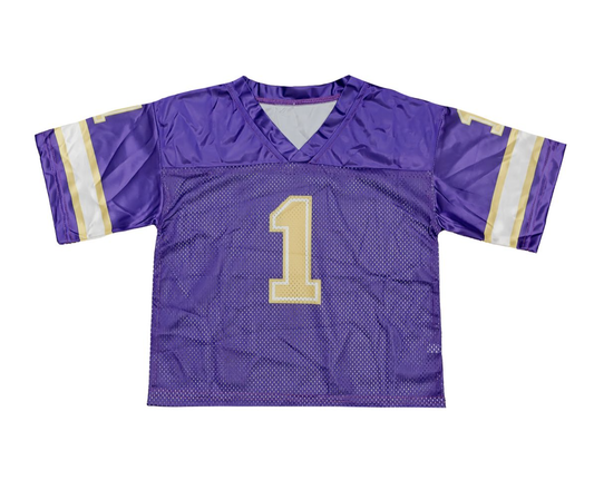 Belle Cher Purple Football Jersey