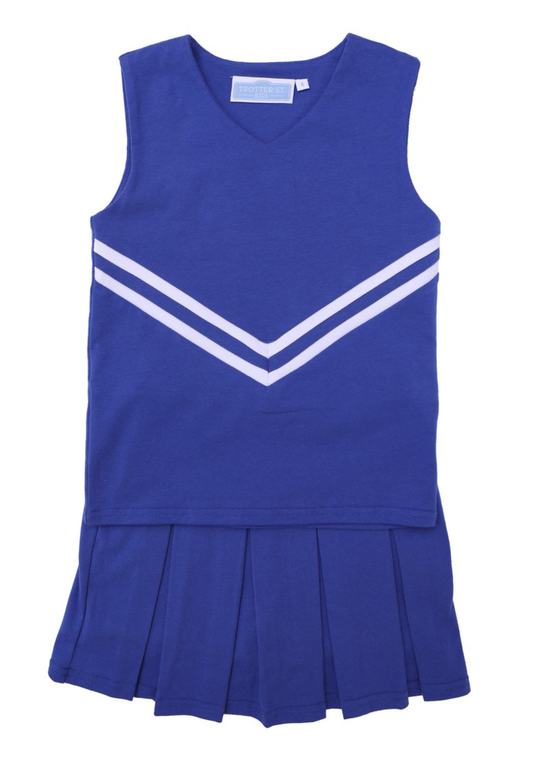 TSK Cheer Uniform (18in. Doll)- Royal Blue