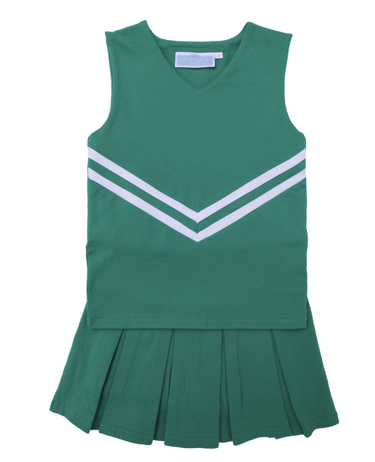 TSK Cheer Uniform (18in. Doll)- Green