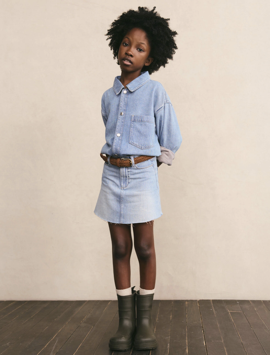 DL1961 Girls 2T-6 Jenny Mini Skirt lakefront