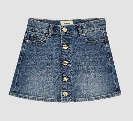 DL1961 Girl's 2T-16 Jenny Mini Skirt lakewood