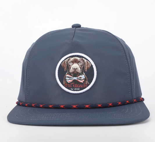 Little Kideauxs Patriotic Pup Rope Hat
