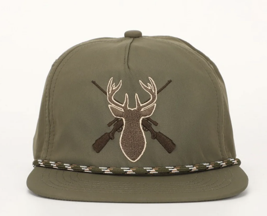 Little Kideauxs Deer Hunt Rope Hat
