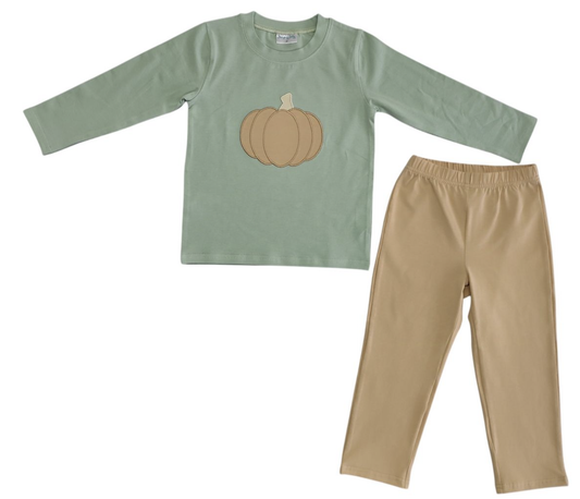 Jumping Jolly Pumpkin Boy Set