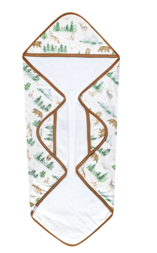 Copper Pearl Grayson Premium Knit Hooded Towel