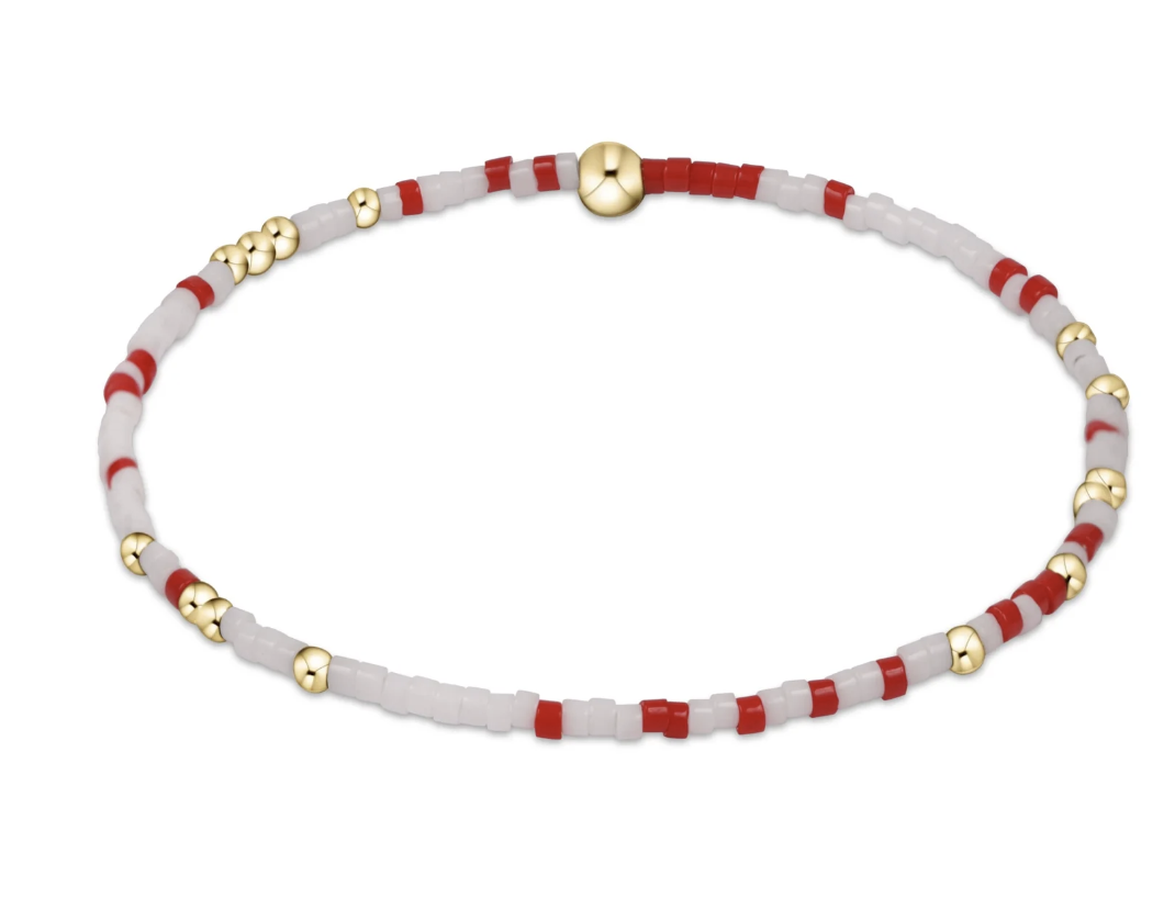 Enewton gameday hope unwritten bracelet - bright red-white