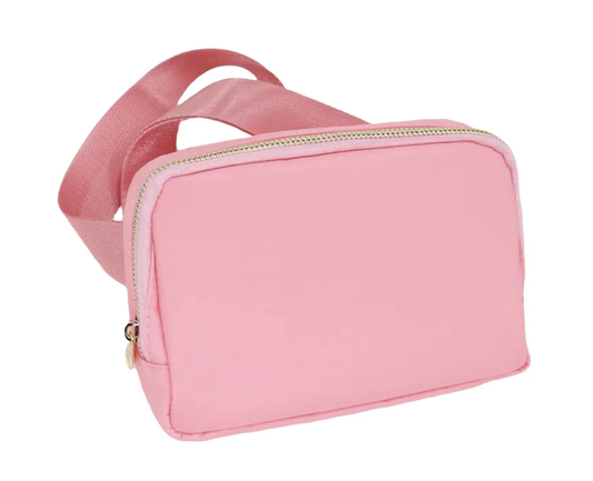Varsity Pink Waist Bag