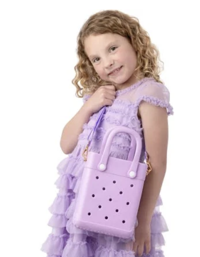Purple Charm Tote Bag