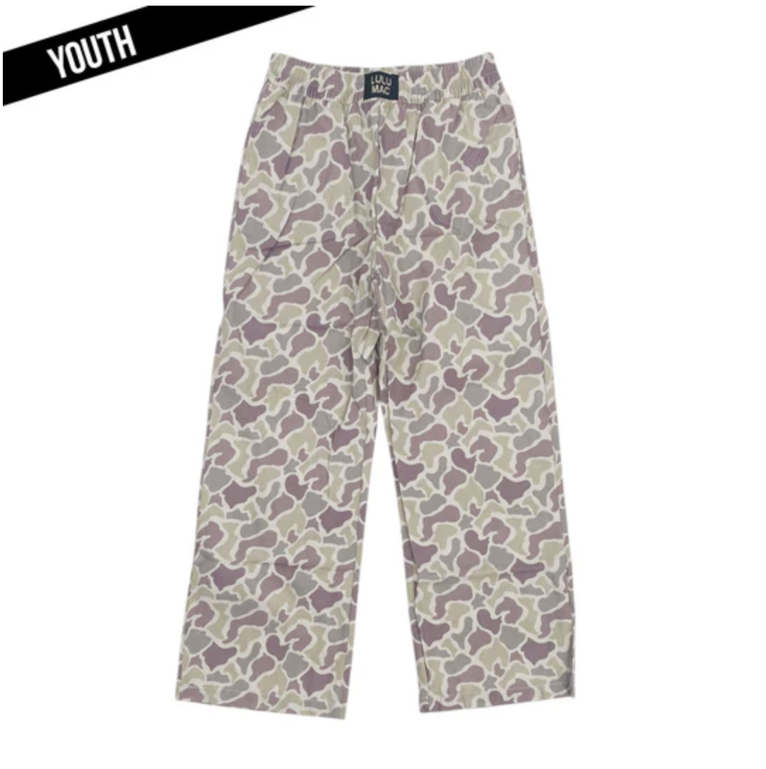 LULU MAC Light Camo Youth Printed Pants