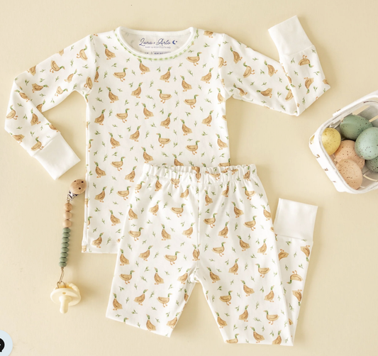 Meadowland Mallards Long Pajamas