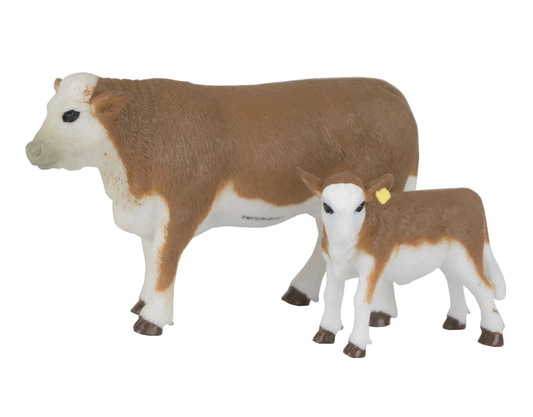 Hereford Cow & Calf
