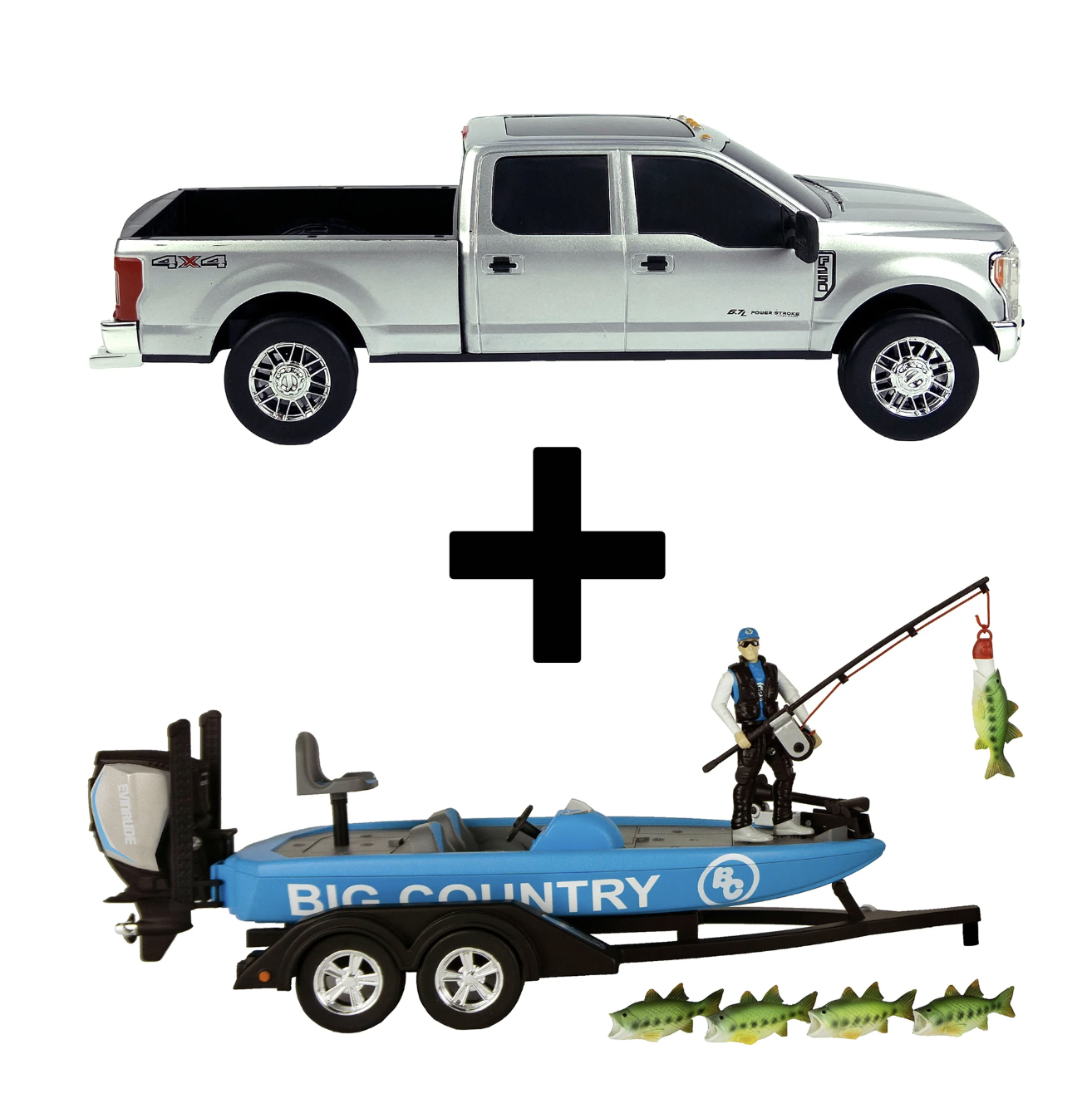 Ford Super Duty F-250 & Bass Boat Bundle