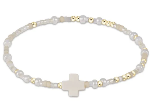 EGirl Hope Unwritten Signature Cross Bracelet- Oh Snow You Didn't