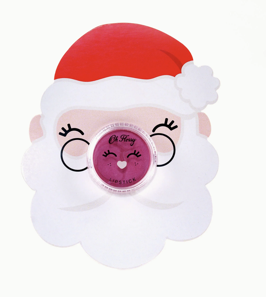 Oh Flossy Lipstick Stocking Stuffer Santa