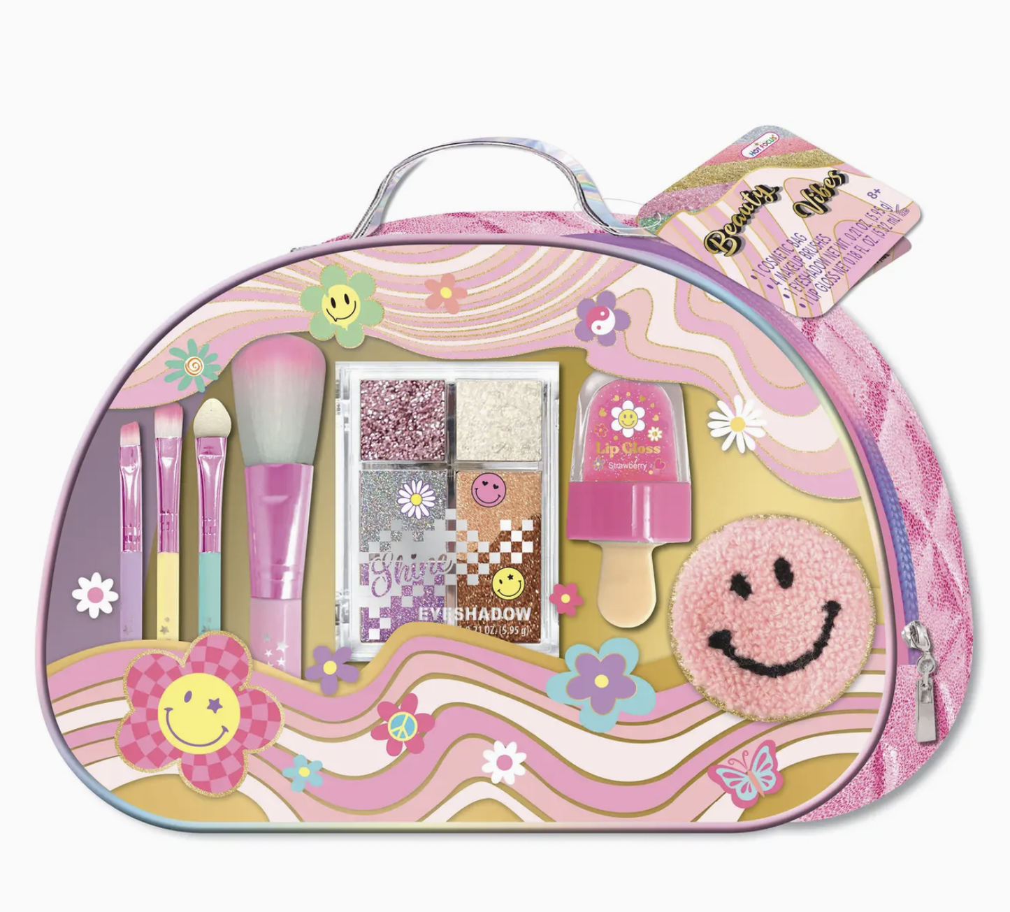 Glamz Beauty Bag,Groovy Flower