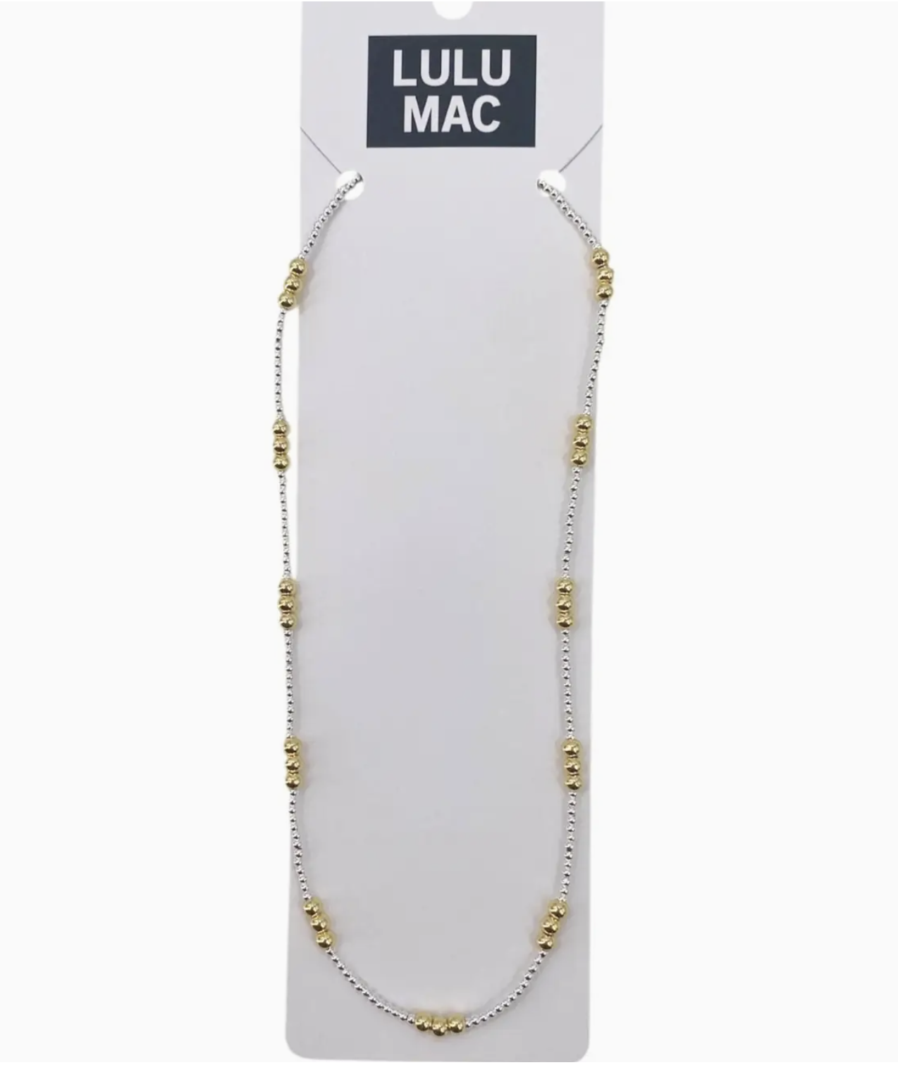 LULU Mac Mixed Silver Necklace