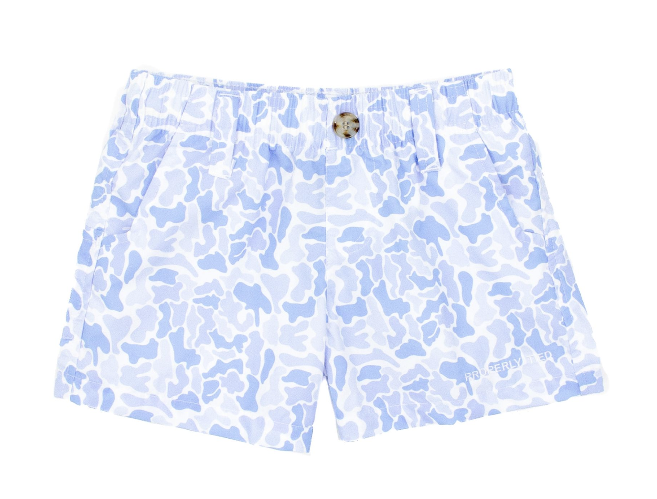 Properly Tied Boys Mallard Short River Camo 26