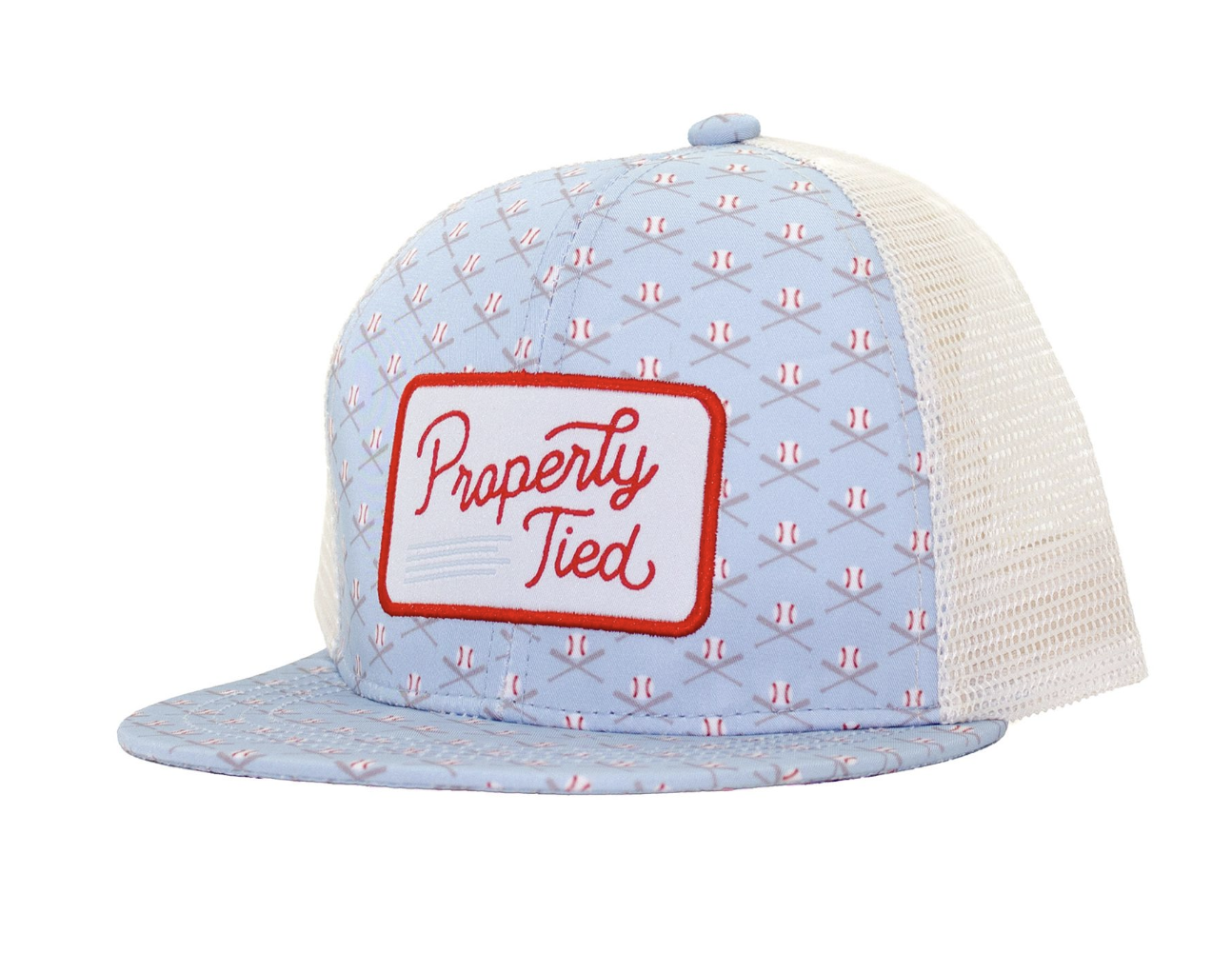 Properly Tied Boys Sportsman Trucker Hat Baseball Shield