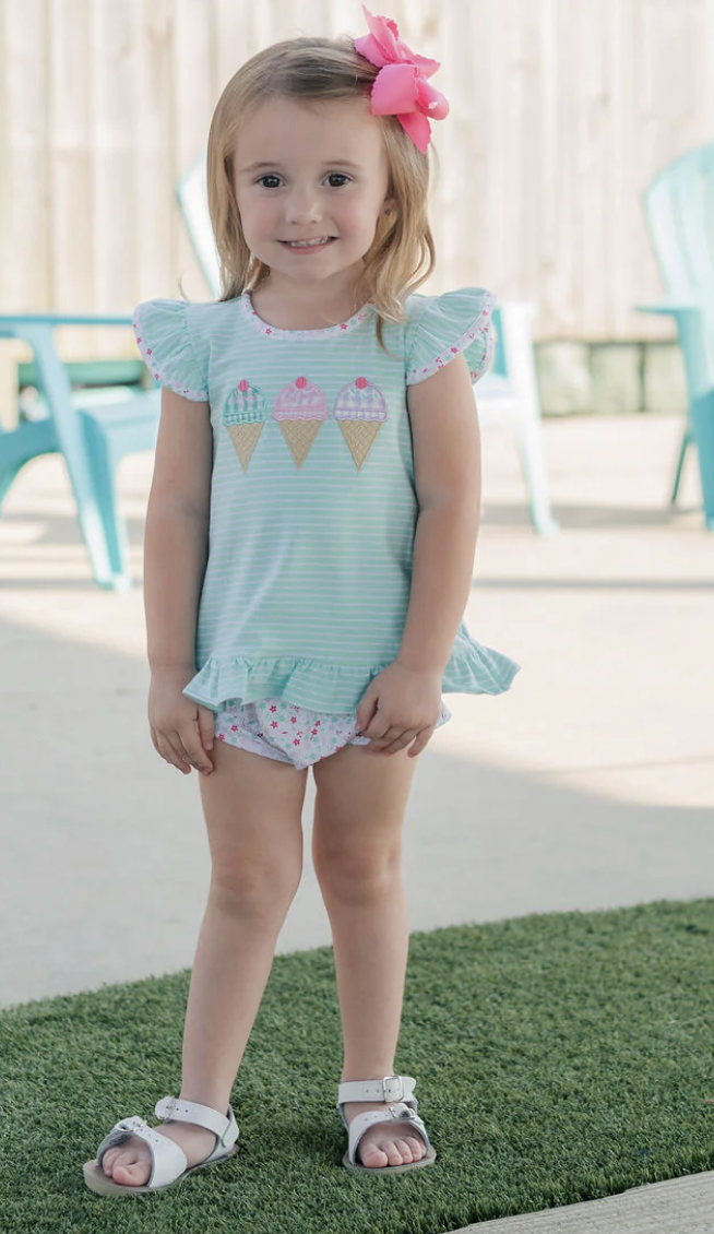 Trotter Street Kids Triple Scoop Flutter Diaper Set