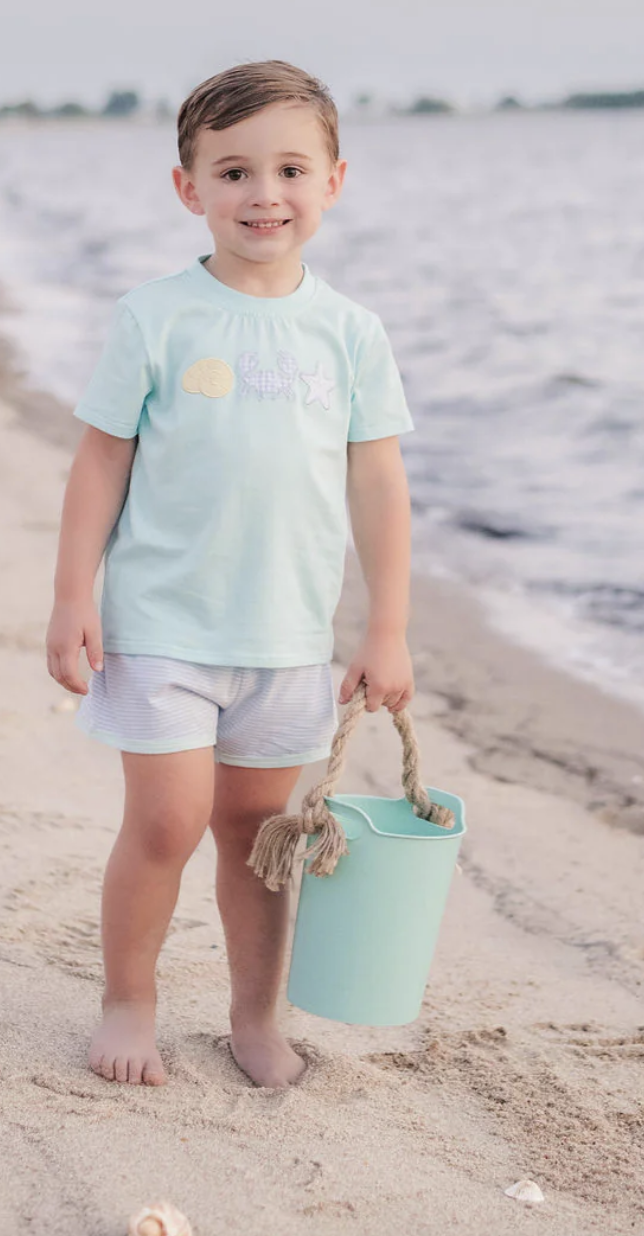 Trotter Street Kids Under the Sea Short Set - Boys