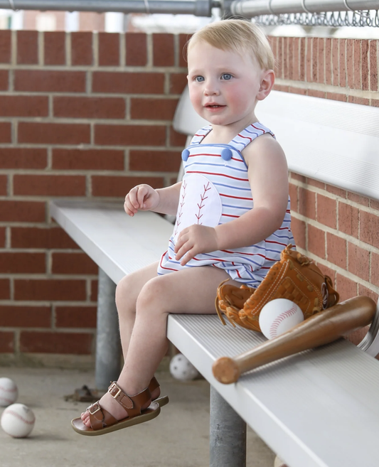 Trotter Street Kids Play Ball Sunsuit - Boys