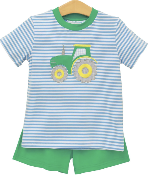Trotter Street Kids Harvest Time Short Set - Boys