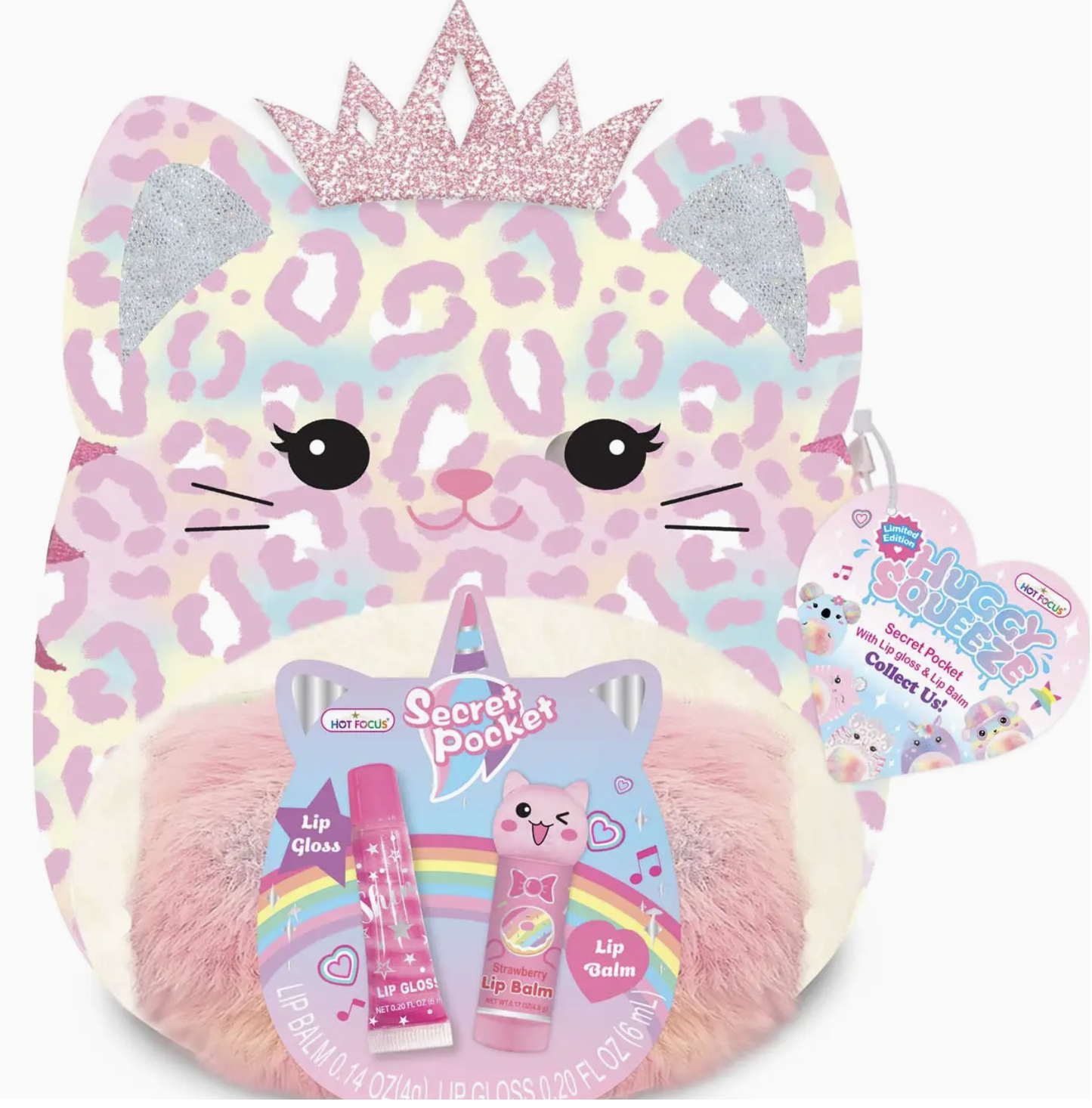 Huggy Squeeze with Beauty, Leopard